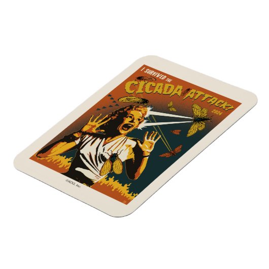 セミ2024号叫び声 マグネット (左側)