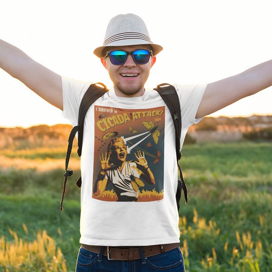 セミ2024号叫び声 Tシャツ