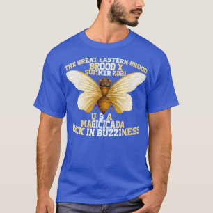 セミ グレートイースタン ブロードX 米国 2021年 虫 Tシャツ