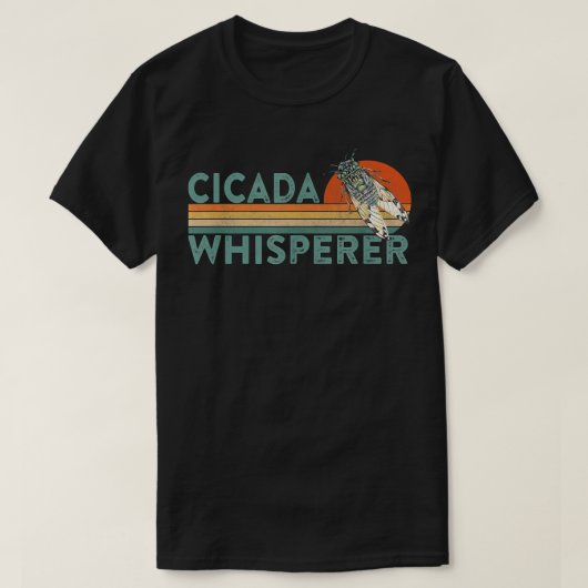 セミ・ヒゲ・スウォーム・ブロッドX周期的セミ Tシャツ (デザイン正面)