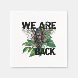 セミTシャツデザイン スタンダードカクテルナプキン