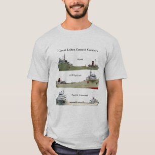 セメントのキャリアの軽いワイシャツ Tシャツ