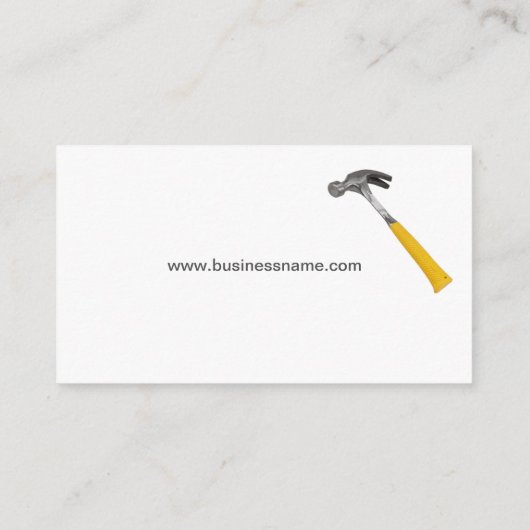 セメントの木製のパネル工法の名刺 名刺 (裏面)