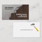 セメントの木製のパネル工法の名刺 名刺 (正面/裏面)