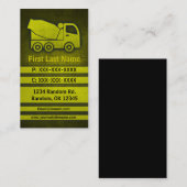 セメントトグランジラックカスタム建築カード 名刺 (正面/裏面)