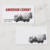 セメントトラック 名刺 (正面/裏面)