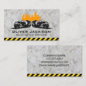 セメントトラック |都市 |建築 名刺 (正面/裏面)