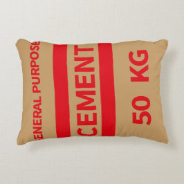 セメントバッグ枕 アクセントクッション