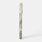 セメントブロック壁 iPhone 16ケース (右側面)