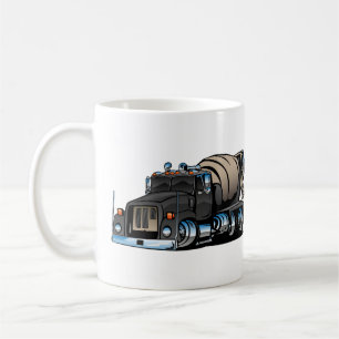 セメントミキサートラック コーヒーマグカップ