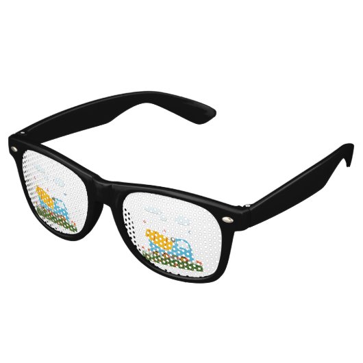 セメントミキサートラック レトロサングラス (アングル)