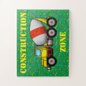 セメントミキサーパズル ジグソーパズル (縦)