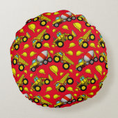 セメントミキサーラウンド装飾用クッション ラウンドクッション (裏面)