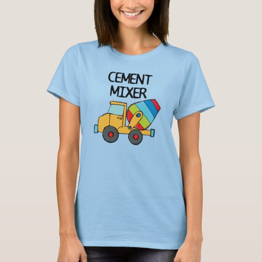 セメントミキサー Tシャツ (正面)