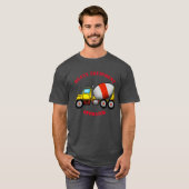 セメントミキサーTシャツ Tシャツ (正面フル)
