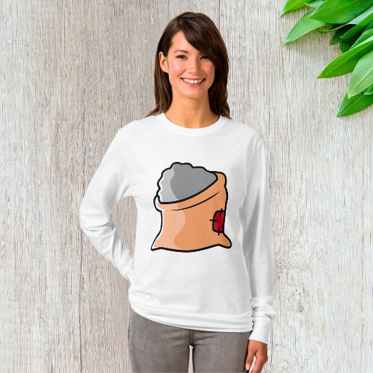 セメント袋 建設資材 Tシャツ