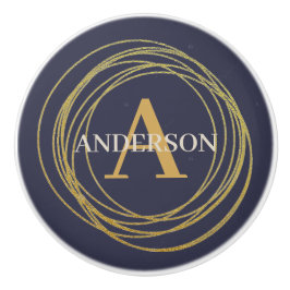 セラカスタマイズミックノブ – ゴールデン・サークル薄紫 セラミックノブ