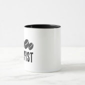 セラピストおもしろいコーヒーマグ、コーヒーラバーバリスタ マグカップ (中央)