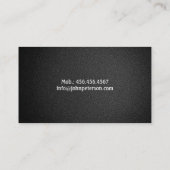 セラピストのホームドクター医者カード 名刺 (裏面)