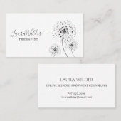 セラピストの名刺 名刺 (正面/裏面)