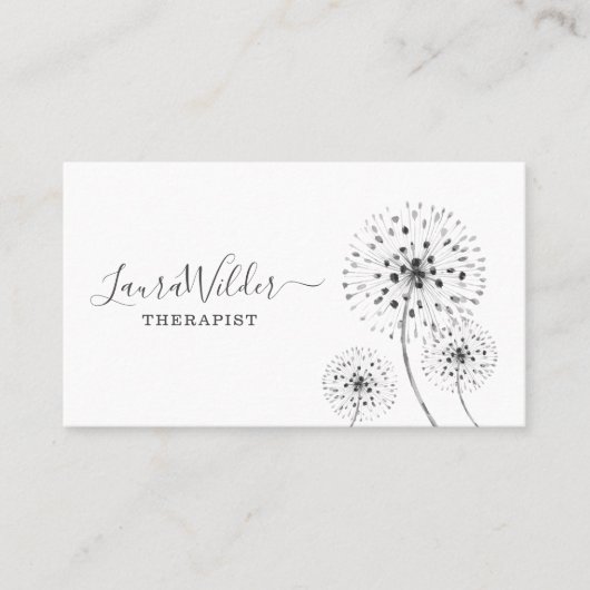 セラピストの名刺 名刺 (正面)