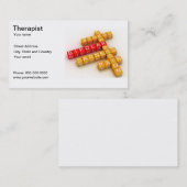 セラピストの名刺 名刺 (正面/裏面)