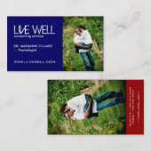 セラピストの名刺 名刺 (正面/裏面)
