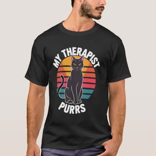 セラピストはゴロゴロ Tシャツ (正面)
