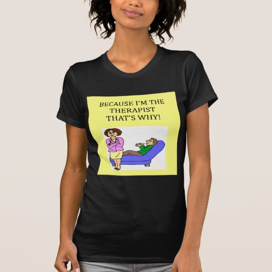 セラピストはベストを知っています Tシャツ (正面)