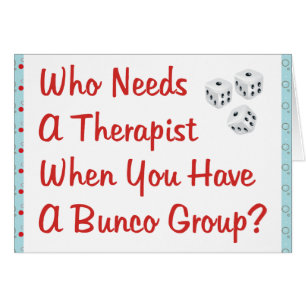 セラピストを必要とするbunco