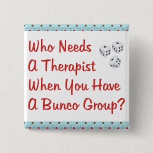セラピストを必要とするbunco 缶バッジ