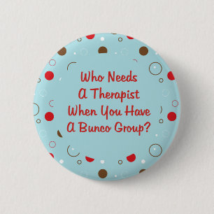 セラピストを必要とするbunco 缶バッジ