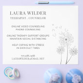 セラピストカウンセラーOnline チラシ (シングル)