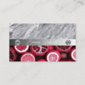 セラピストカスタムのプロフェッショナル栄養 名刺 (正面)