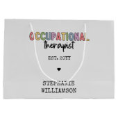 セラピストカスタム・贈与等職業学 ラージペーパーバッグ (裏面)