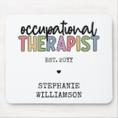 セラピストカスタムOTギフト マウスパッド (正面)