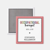 セラピストカスタムOTギフト マグネット (正面/裏面)