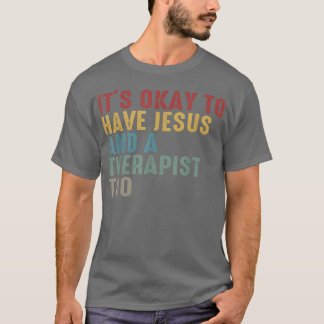 セラピストクリスチャン精神保健ティーイエス信仰 Tシャツ