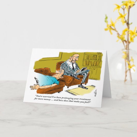 セラピストグループの誕生日カード カード (黄色い花)