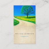 セラピストパーソナライズされた心理学者の方法の希望 名刺 (正面)