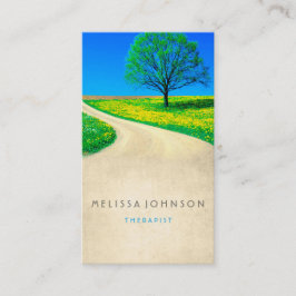 セラピストパーソナライズされた心理学者の方法の希望 名刺