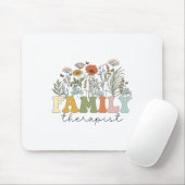 セラピストファミリーセラピーメンタルヘルス マウスパッド (マウス)