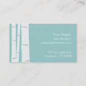 セラピスト名刺 名刺 (裏面)