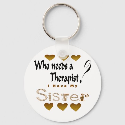 セラピスト姉妹 キーホルダー (正面)