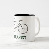 セラピスト自転車 ツートーンマグカップ (正面右)