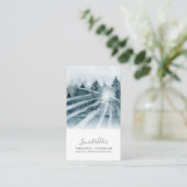 セラピスト カウンセラー 木漏れ日 名刺 (スタンド正面)