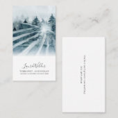 セラピスト カウンセラー 木漏れ日 名刺 (正面/裏面)