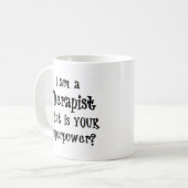 セラピスト コーヒーマグカップ (正面左)