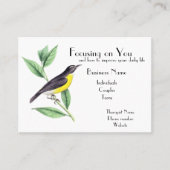 「セラピスト」 名刺 (正面)