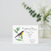 「セラピスト」 名刺 (スタンド正面)